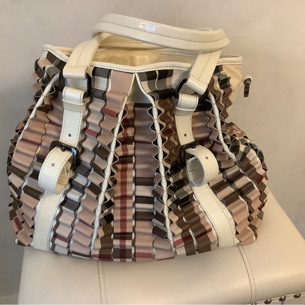 Burberry Multicolor Ruffle Women's Bag
